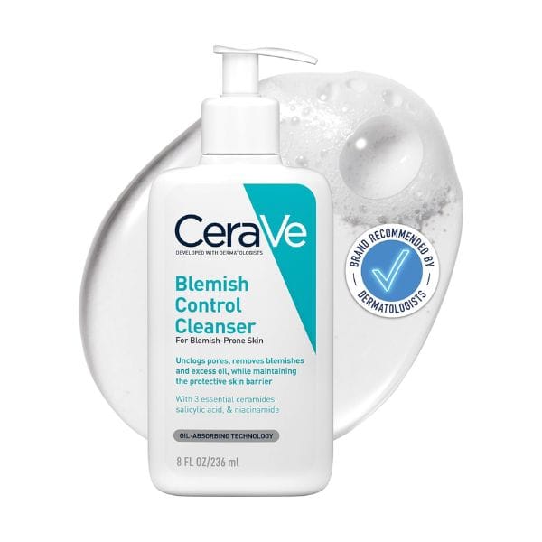ژل شستشوی صورت ضد لک و جوش سراوی CeraVe Blemish Control Cleanser