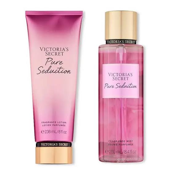 لوسیون بدن ویکتوریا سکرت اماراتی مدل پیور سدکشن Pure Seduction حجم 236 میلی لیتر