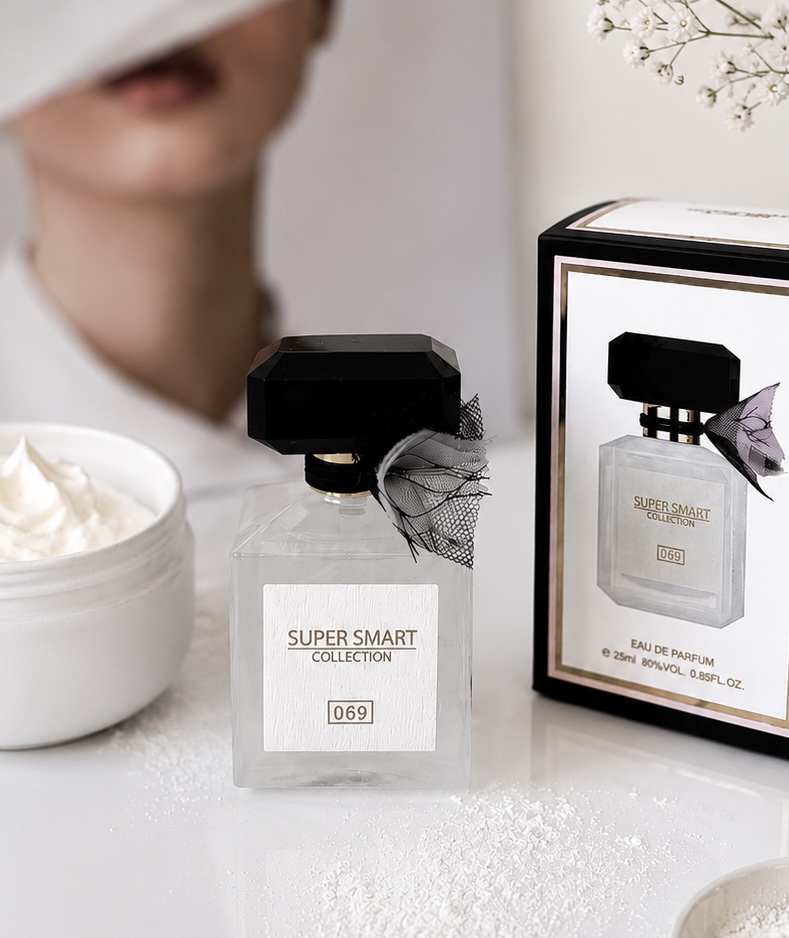عطر جیبی زنانه سوپر اسمارت کالکشن مدل تیس کرم کلاود با رایحه گرم حجم 25 میلی‌لیتر