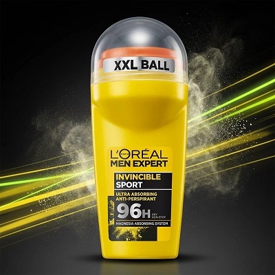 رول ضد تعریق لورال مدل INVINCIBLE SPORT حجم 50 میل
