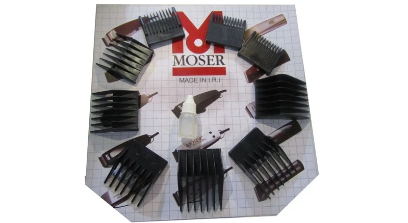 شانه ماشین اصلاح موزر مدل M1400 مجموعه 9 عددی