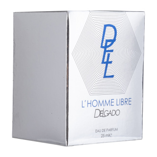 عطر جیبی مردانه برند دلگادو مدل لهوم لیبر حجم 25 میلی لیتر
