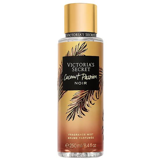 بادی اسپلش اماراتی ویکتوریا سکرت مدل کوکونات پشن نویر(COCONUT PASSION NOIR) 250ML