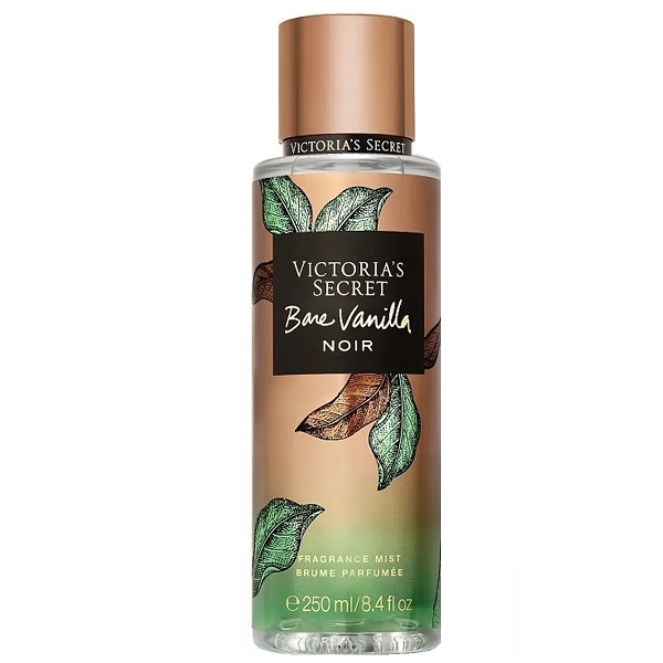 بادی اسپلش اماراتی ویکتوریا سکرت مدل بار وانیلا نویر(BARE VANILLA NOIR) 250ML