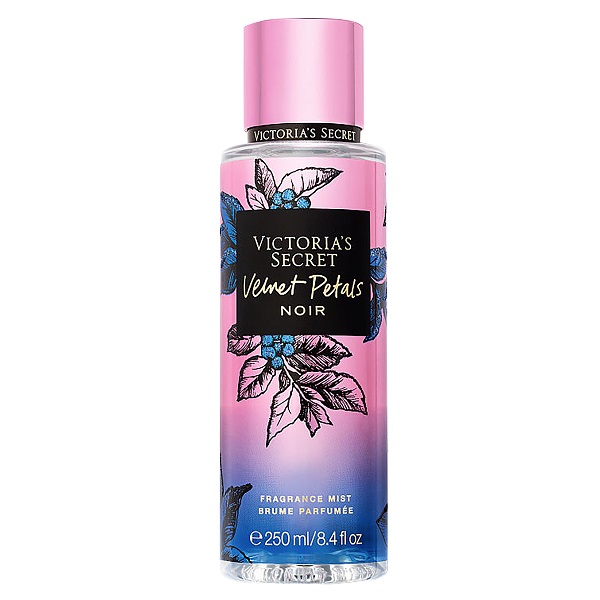 بادی اسپلش اماراتی ویکتوریا سکرت مدل ولوت پتالز(VELVET PETALS NOIR) 250ML