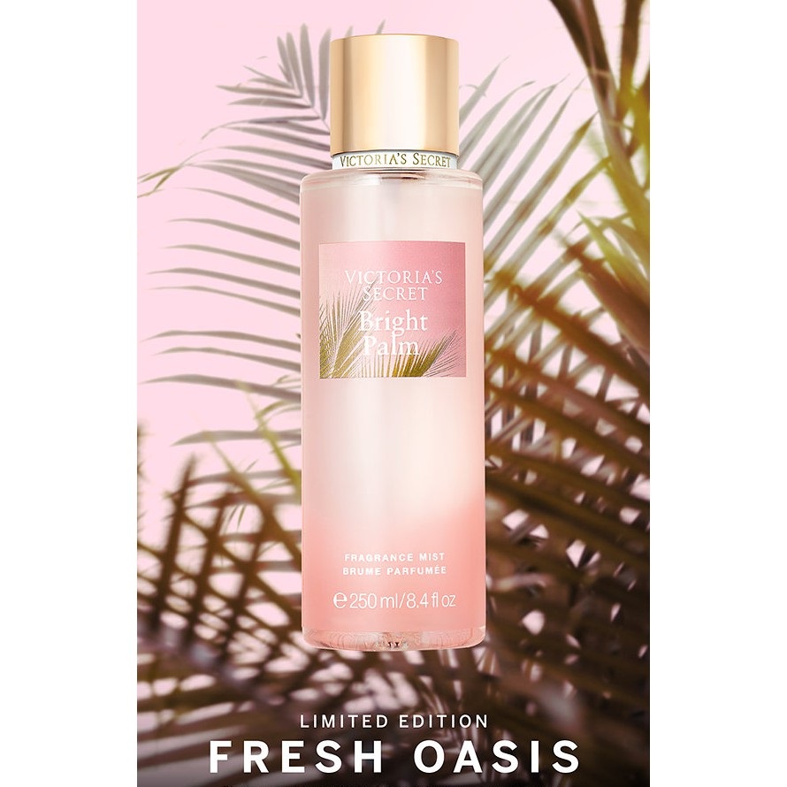 بادی اسپلش اماراتی ویکتوریا سکرت مدل برایت پالم(BRIGHT PALM) 250ML