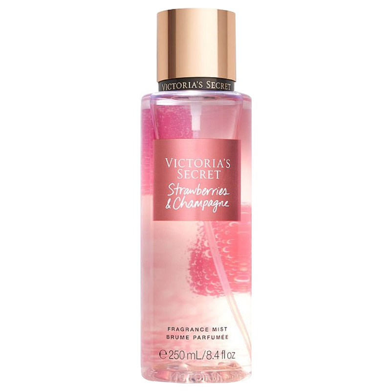 بادی اسپلش اماراتی ویکتوریا سکرت مدل باسترابریز اند شامپاین(STRABERRIRS & CHAMPAGNE) 250ML