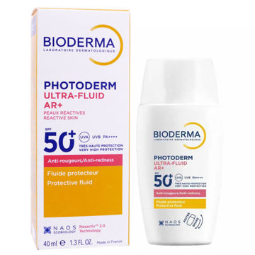 ضد آفتاب ضد قرمزی اولترا فلوئید بایودرما +AR حاوی +SPF50