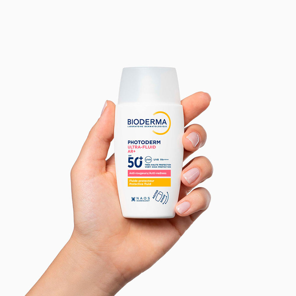 ضد آفتاب ضد قرمزی اولترا فلوئید بایودرما +AR حاوی +SPF50