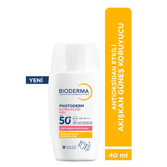 ضد آفتاب ضد قرمزی اولترا فلوئید بایودرما +AR حاوی +SPF50