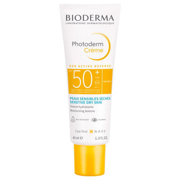 ضد آفتاب بی رنگ بایودرما مدل فتودرم مکس کرم SPF 50 حجم 40 میل