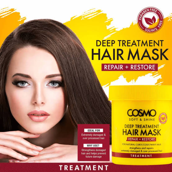 ماسک مو کازمو مدل DEEP TREATMENT حجم 450 میلی لیتر