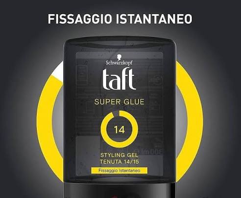 ژل مو تافت شماره 14 مدل سوپر گلو SUPER GLUE حجم 300 میل