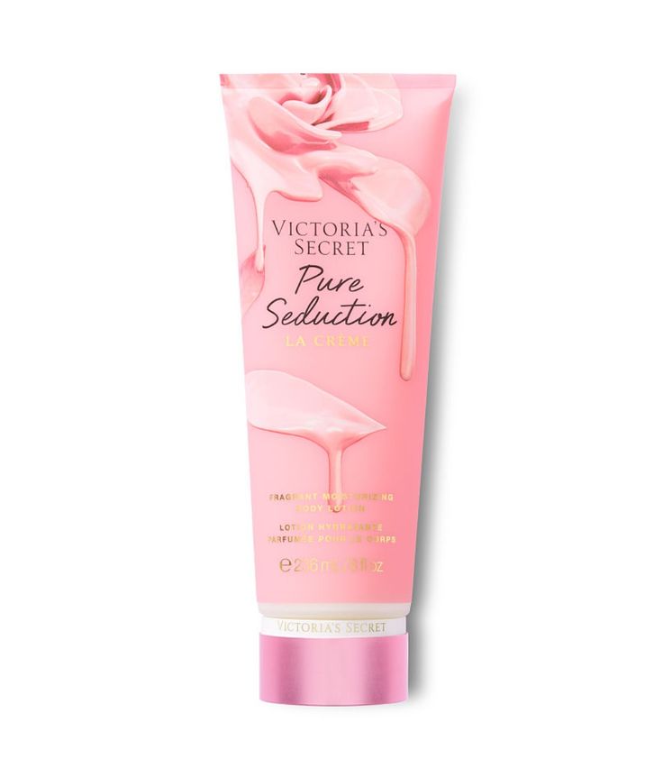 لوسیون بدن ویکتوریا سکرت اماراتی مدل پیور سدکشن لا کرم  Pure Seduction la creme حجم 236 میلی لیتر