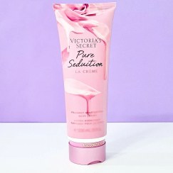 لوسیون بدن ویکتوریا سکرت اماراتی مدل پیور سدکشن لا کرم  Pure Seduction la creme حجم 236 میلی لیتر