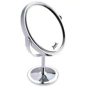 آینه آرایشی رومیزی بزرگ بیضی 5 اینچی عدسی 5 برابری مدل GM-1415 جول Jewel